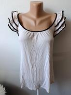 Leuke Top met Ruffles - Maat S, Kleding | Dames, T-shirts, H&M, Ophalen of Verzenden, Korte mouw, Roze