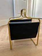 Vintage krantenhouder decoratie zwart goud, Huis en Inrichting, Ophalen of Verzenden, Zo goed als nieuw