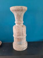 Riverdale houten kandelaar, 25 tot 50 cm, Ophalen of Verzenden, Zo goed als nieuw, Kandelaar