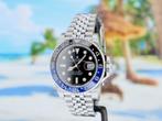 Rolex GMT Master II Batgirl 126710BLNR ONGEDRAGEN 06-2025 NL, Staal, Polshorloge, Nieuw, Ophalen of Verzenden