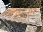 Teak tafel voor buiten, Tuin en Terras, Ophalen, Gebruikt, Rechthoekig, Teakhout