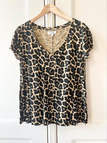 Les Favorites shirt panter camel/zwart, maat M - NP 89,95 beschikbaar voor biedingen
