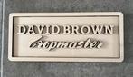 david Brown Cropmaster 3D embleem van hout 40cm x 17cm, Ophalen of Verzenden, Nieuw