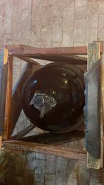 Ontgistingsfles (glas - 50 liter) en saptank, Hobby en Vrije tijd, Overige Hobby en Vrije tijd, Ophalen, Zo goed als nieuw