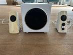 Logitech Z523, woofer + speakers, Ophalen of Verzenden, Gebruikt, Logitec
