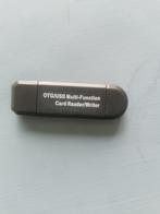 Case2go - SD Kaartlezer USB voor Micro SD kaart - SD kaart -, Computers en Software, Nieuw, Verzenden