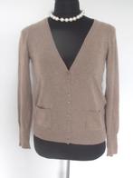 Comma - prachtig lichtbruin 100% cashmere vest - 40, Bruin, Verzenden, Maat 42/44 (L), Comma