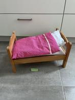 Leuk poppenbedje met nieuw beddengoed., Ophalen of Verzenden, Nieuw, Babypop