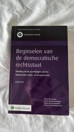 Beginselen van de democratische rechtsstaat Achtste druk, Ophalen of Verzenden, Alpha, Gelezen, WO