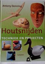 Houtsnijden Techniek en Projecten - Antony Denning, Ophalen of Verzenden, Zo goed als nieuw, Houtbewerking, Antony Denning