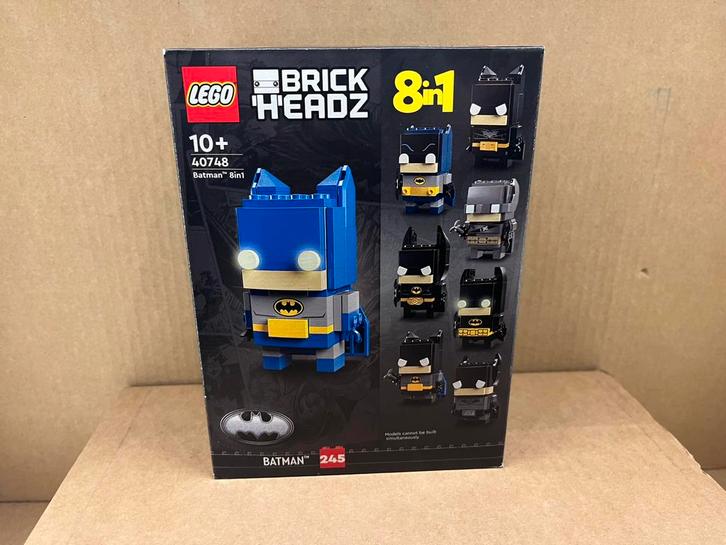 Lego Batman Brickheadz 40748, Batman 8 in 1, Kinderen en Baby's, Speelgoed | Duplo en Lego, Nieuw, Lego, Complete set, Ophalen of Verzenden