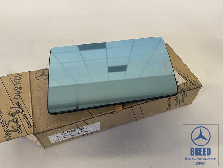 NOS buitenspiegelglas links voor Mercedes-Benz W124 W201, Auto-onderdelen, Spiegels, Mercedes-Benz, Nieuw, Ophalen of Verzenden