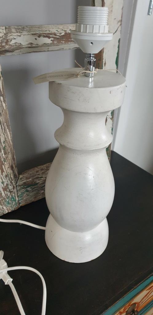 Aura peeperkorn, balusterlamp,  h 43 cm, nieuw, Huis en Inrichting, Lampen | Tafellampen, Nieuw, Minder dan 50 cm, Hout, Ophalen of Verzenden