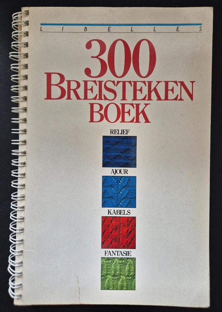 300 breistekenboek Libelle, Hobby en Vrije tijd, Breien en Haken, Zo goed als nieuw, Breien, Patroon of Boek, Verzenden
