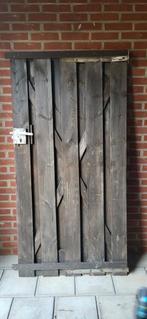 houten poort, Tuin en Terras, Schuttingen, Ophalen of Verzenden, Minder dan 3 meter, Zo goed als nieuw, Hout