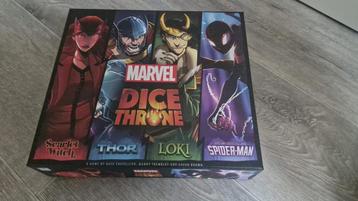 Marvel Dice Throne - Thor, Loki, Spider-Man, Scarlet Witch beschikbaar voor biedingen