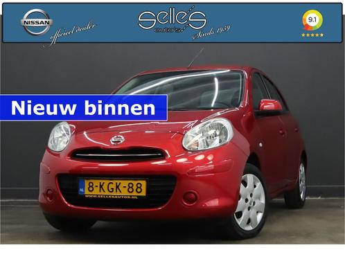 Nissan Micra 1.2 DIG-S Acenta | Automaat | Airco (bj 2013), Auto's, Nissan, Bedrijf, Te koop, Micra, ABS, Airbags, Airconditioning