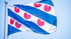 Friese vlag voor vlaggenmast, Diversen, Vlaggen en Wimpels, Ophalen of Verzenden, Zo goed als nieuw