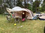 Ruime Familietent met Bagagewagen, Caravans en Kamperen, Tenten, Ophalen, Zo goed als nieuw, Meer dan 6