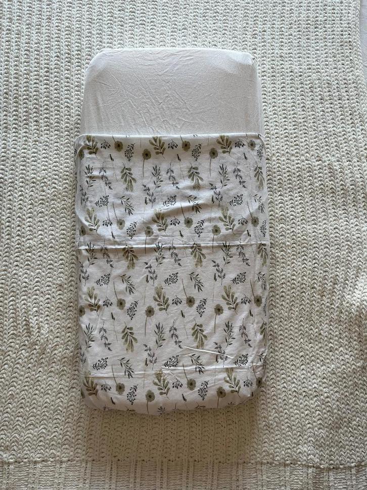 Wieglakens Jollein/little dutch/bink/koeka, Kinderen en Baby's, Kinderkamer | Beddengoed, Zo goed als nieuw, Dekbedovertrek, Wit