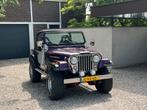 Jeep CJ Cj-7 1985 paars, Auto's, Stof, 4x4, 100 pk, Handgeschakeld
