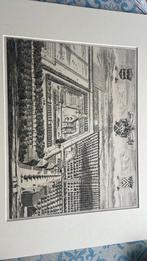 Te koop gravure St Laurens bij Middelburg, Antiek en Kunst, Ophalen