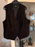 Zwarte MS Mode gilet - Maat 52, Kleding | Dames, Grote Maten, MS Mode, Ophalen of Verzenden, Zo goed als nieuw, Zwart