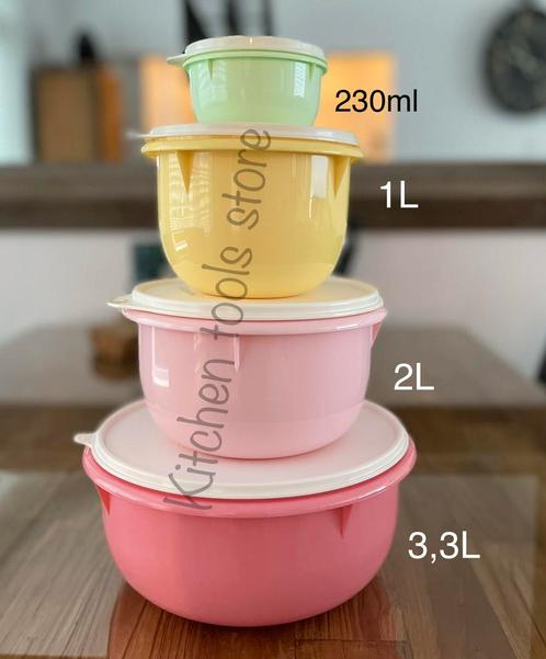 Nieuw Tupperware retro wonderkommen set voorraad, Huis en Inrichting, Keuken | Tupperware, Nieuw, Bak of Kom, Ophalen of Verzenden