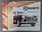 Folder MG Magnette / 1964, Ophalen of Verzenden, Gelezen, Overige merken