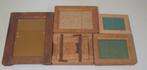 (Glas)plaatnegatieven en houten frames voor afdruk, Ophalen of Verzenden, Voor 1940, Overige typen