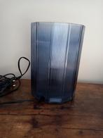 Mikrolin blauw glas tafellamp Ikea, Ophalen of Verzenden, Zo goed als nieuw, Glas, Minder dan 50 cm