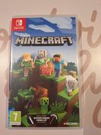 Nintendo Switch minecraft spel, Spelcomputers en Games, Avontuur en Actie, Ophalen of Verzenden, Zo goed als nieuw, 3 spelers of meer