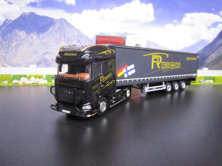 Wsi 01-4375 Reich , Daf XG+, Hobby en Vrije tijd, Modelauto's | 1:50, Nieuw, Bus of Vrachtwagen, Wsi, Ophalen