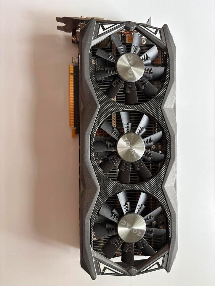 Zotac GTX 980Ti AMP! Extreme 6GB, Computers en Software, Videokaarten, Zo goed als nieuw, Nvidia, PCI-Express 3.0, GDDR5, HDMI