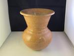 Natuurstenen vazen (Travertin) (Hoge Kraag | 20 cm), Steen, Nieuw, Ophalen of Verzenden, Minder dan 50 cm