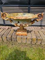 Antieke brocante vintage gietijzeren tuinvaas, Ophalen