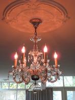 Kristallen kroonluchter, Ophalen, Gebruikt, Glas