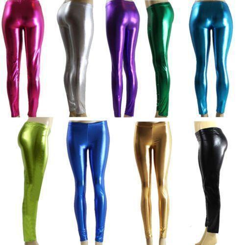 Legging 004 (sexy metallic glimmende dames vrouwen sexy), Kleding | Dames, Leggings, Maillots en Panty's, Nieuw, Legging, Overige kleuren
