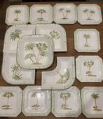 Handgeschilderd italiaans servies van Maioliche il Bargello., Ophalen