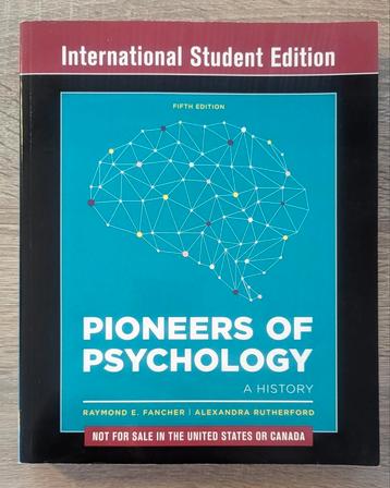 Pioneers of psychology (Fifth edition)