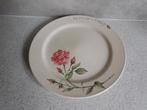 Bord 23,5 cm. A Rose is a Rose JET by ter Steege, Ophalen of Verzenden, Zo goed als nieuw, Bord(en), Overige stijlen