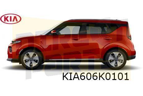 Kia e-Soul (6/19-) dorpelafdekking Links Origineel! 87751J20, Auto-onderdelen, Carrosserie en Plaatwerk, Bumper, Kia, Voor, Nieuw