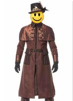 Steam punk herenjas luxe bruin maat L en XL, Ophalen of Verzenden, Zo goed als nieuw, Maat 42/44 (L), Carnaval