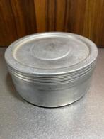 Aluminium bewaar boter doos, Ophalen of Verzenden, Gebruikt