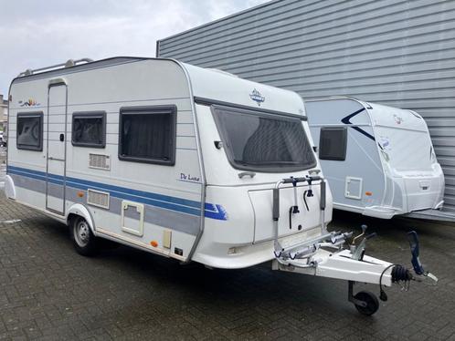 Hobby De luxe 450 uf, Caravans en Kamperen, Caravans, Bedrijf, tot en met 4, 750 - 1000 kg, Hobby, 6 tot 7 meter, Kachel, Koelkast