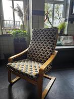 Vintage Ikea Poang stoel, Vintage, Zo goed als nieuw, Hout, Eén