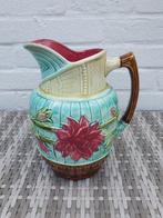 Antieke Mouzin - Lecat majolica kan - ca 1900 - Goede staat, Ophalen of Verzenden