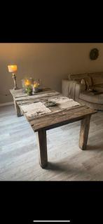 Driftwood eettafel sober aura Peeperkorn Hoffz, Huis en Inrichting, Tafels | Eettafels, Zo goed als nieuw, Vijf personen of meer