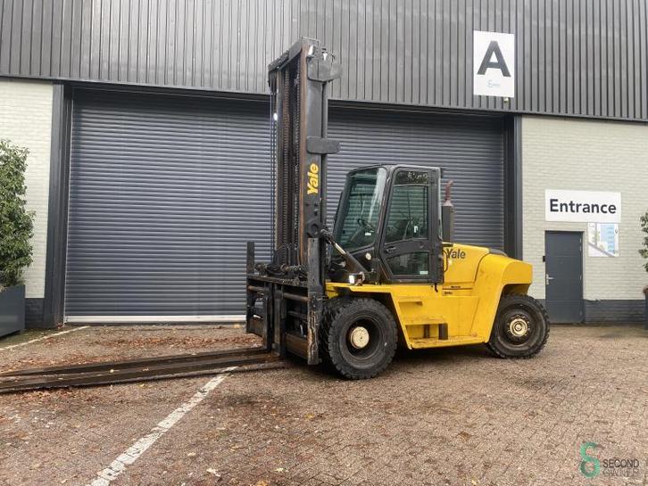 Heftrucks Diesel Yale GDP 120 DC 2013, Zakelijke goederen, Machines en Bouw | Heftrucks en Intern transport, Heftruck, Diesel