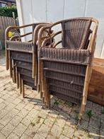 Terrasstoelen (aluminium), Tuin en Terras, Tuinstoelen, Ophalen, Zo goed als nieuw, Aluminium